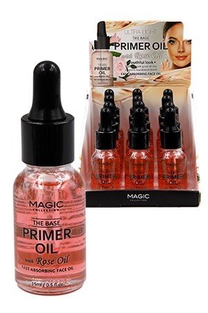 Magic Primer Oil with Rose oil (12pc/ds)#FAC411-ds