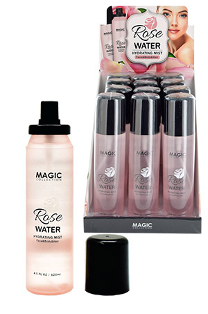 Magic Rose Water Hydrating Mist (12pc/ds) #FAC409-ds