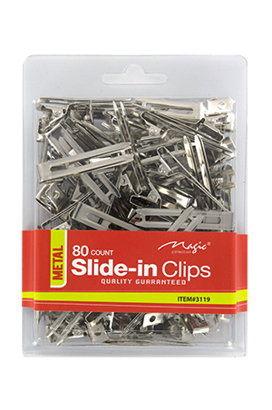 Magic Slide-In Clips 80ct #3119-ea