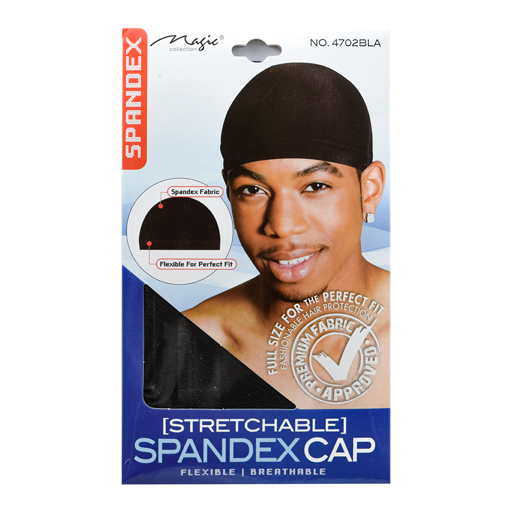 Magic Spandex Cap #4702BLA -dz