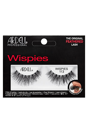 Ardell Wispies Eyelashes 113 Wispies Black #61310