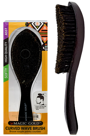 Magic Gold Wave  Brush-Curved(Soft) #99802 -pc