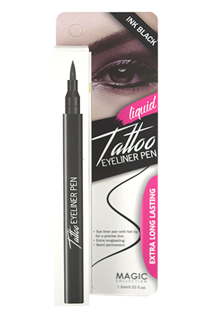 Magic Waterproof Pen Tattoo Eyeliner [Black] (12pc/ds) #EYE1009BLA-ds