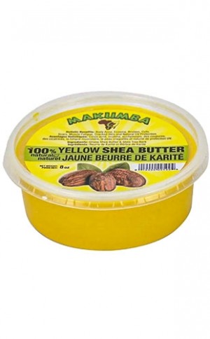 Makumba 100% Shea Butter Melted-Yellow(8oz) #3