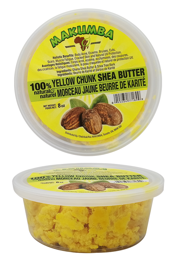 Makumba 100% Shea Butter Yellow Chunk (8oz) #8
