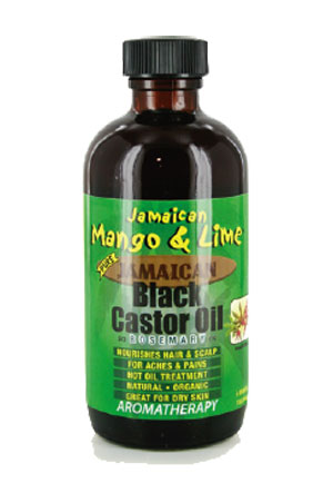Mango&Lime Black Castor Oil - Rosemary (4oz)#56