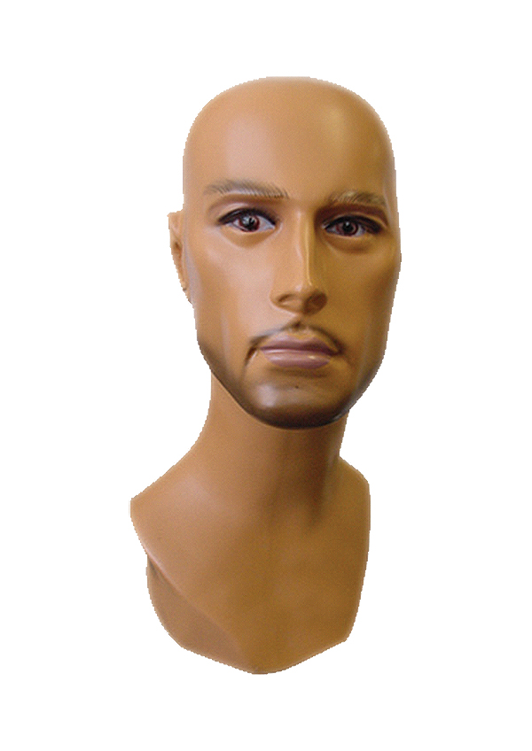 Mannequin Head for Men #SM02T-10 Brown