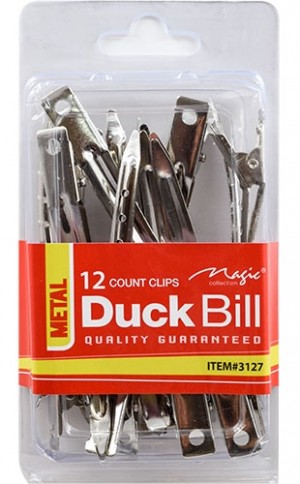 Magic Collection Clip Duck Bill Clip(12pc)#3127-pk