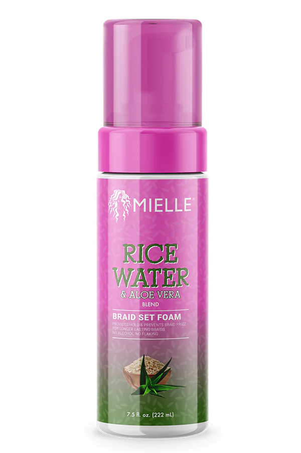 Mielle Rice Water & Aloe Vera Braid Set Foam(7.5oz) #80