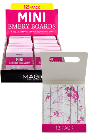 Mini Emery Boards-Pink(24/pk)#EBMINI-pk