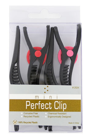 Mini Perfect Clip (4pcs/pk) #2524 Asst - pk