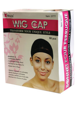 Miracle Bulk Wig Caps(60PCS) #0777 - Box