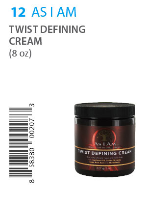 As I Am Twist Defining Cream(8oz)#12