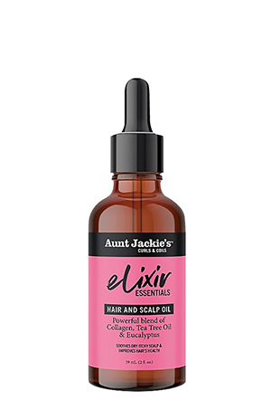 Aunt Jackie's Elixir Hair and Scalp Oil- Collagen (2oz) #56