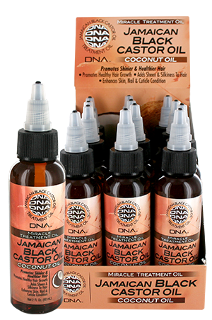 My DNA Jamaican Black Castor Oil -CoconutOil(2oz,12/ds)-dz#6