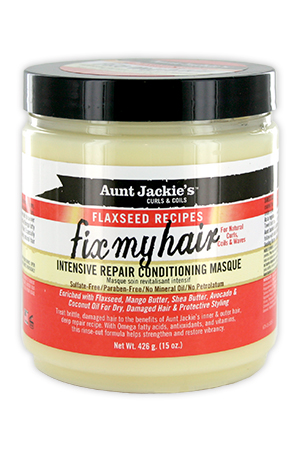 Aunt Jackie's Flaxseed Intensive Rep. Cond Masque(15oz)#17