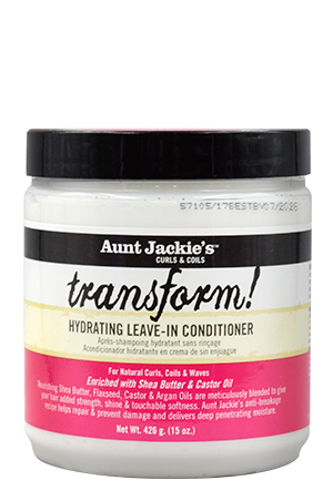 Aunt Jackie's Transform Hydrating Leave-in Conditioner15oz#58