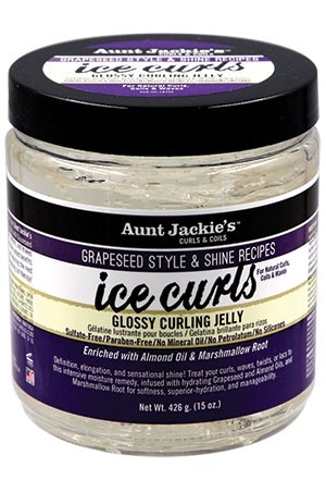 Aunt Jackies Grapeseed Ice Curls Jelly (15 oz) #34