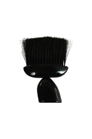 Neck Brush #NB1442 Black Wooden Handle (=2185) - pc