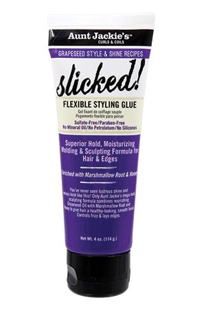 Aunt Jackies Grapeseed Slicked Glue (4oz) #35