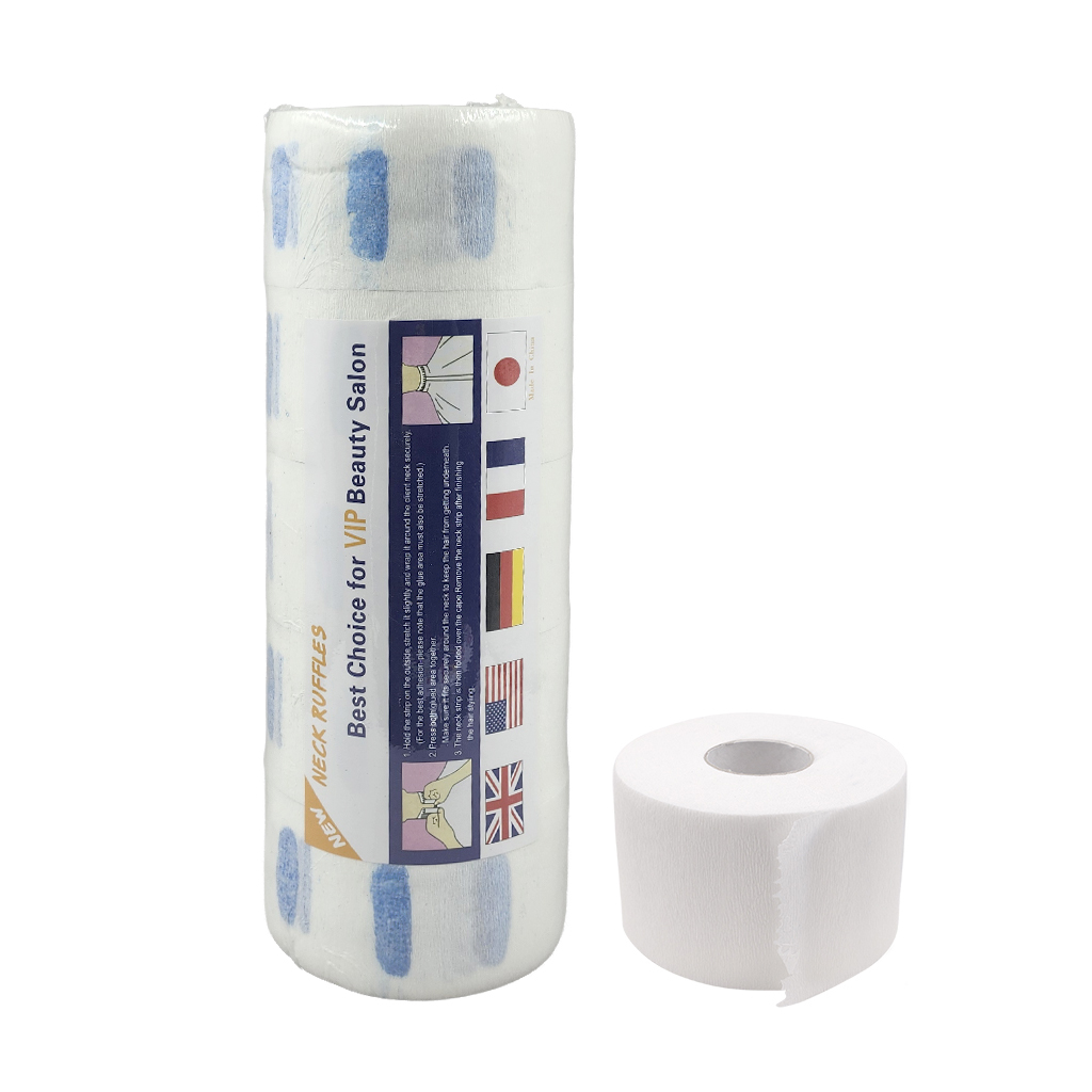 Neck Ruffles Paper-White (5 IN 1) #99197 (5 rolls/pk) -pk