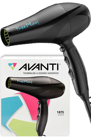 Avanti Freeplay Dryer 1875W Dryer#AFRAIR2C-pc