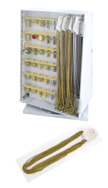 New York Jewerly Pendant & Necklace HC-200DISPLAY(120set/ds)