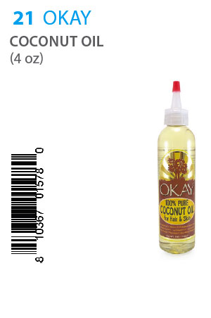 OKAY Coconut Oil (4oz) #21