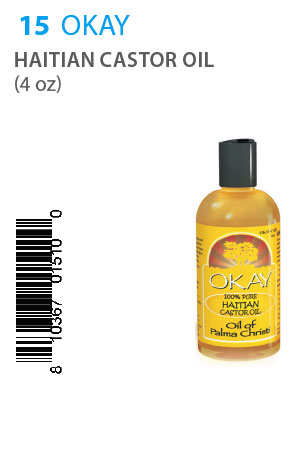 OKAY Haitian Castor Oil (4oz) #15