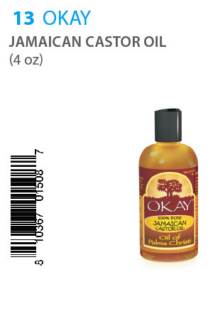 OKAY Jamaican Castor Oil (4oz) #13