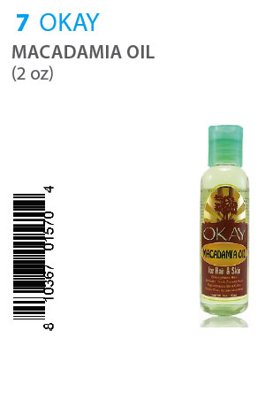 OKAY Macadamia Oil (2oz) #7