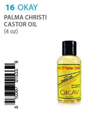 OKAY Palma Christi Castor Oil (4oz) #16