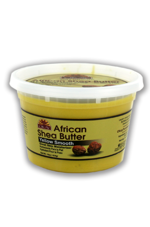 Okay 100% African Shea Butter _Yellow Smooth (16oz)#49