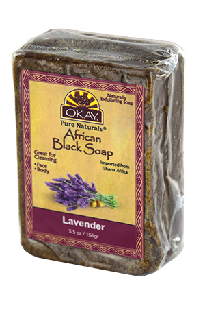 Okay African Black Soap Lavender(5.5oz)#60