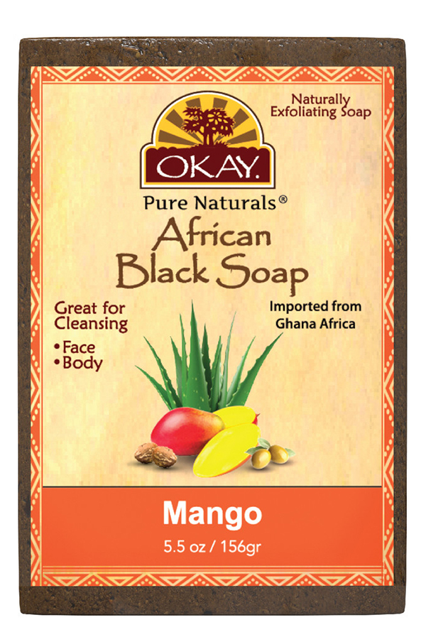 Okay African Black Soap Mango (5.5oz) #105