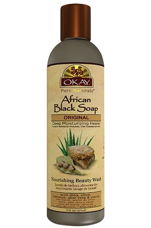 Okay African Black Soap-Liquid(4oz)#91