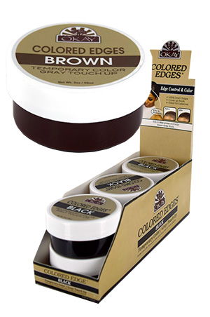 Okay Colored Edges Brown(2oz)#55 -pc