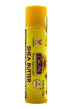 Okay Nourishing Lip Balm Tube-Shea Butter(0.18ozx12pc)-dz#88