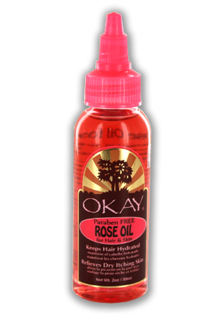 Okay Paraben Free Rose Oil (2oz)  #53