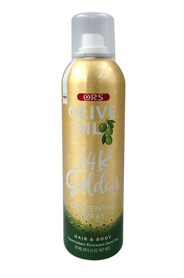 Organic Root Olive Oil 24k Gold Glistening Spray (5oz) #199