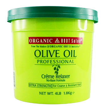 Organic Root Olive Oil Creme Relaxer(4LB)-Ex.Strength#53