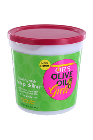 Organic Root Olive Oil Girls Hair Pudding (13 oz) #49 **(Special Sales)**