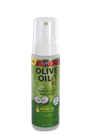 Organic Root Olive Oil Wrap/Set Mousse (7 oz) #30