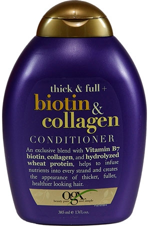 Organix Biotin & Collagen  Conditioner (13oz) #21