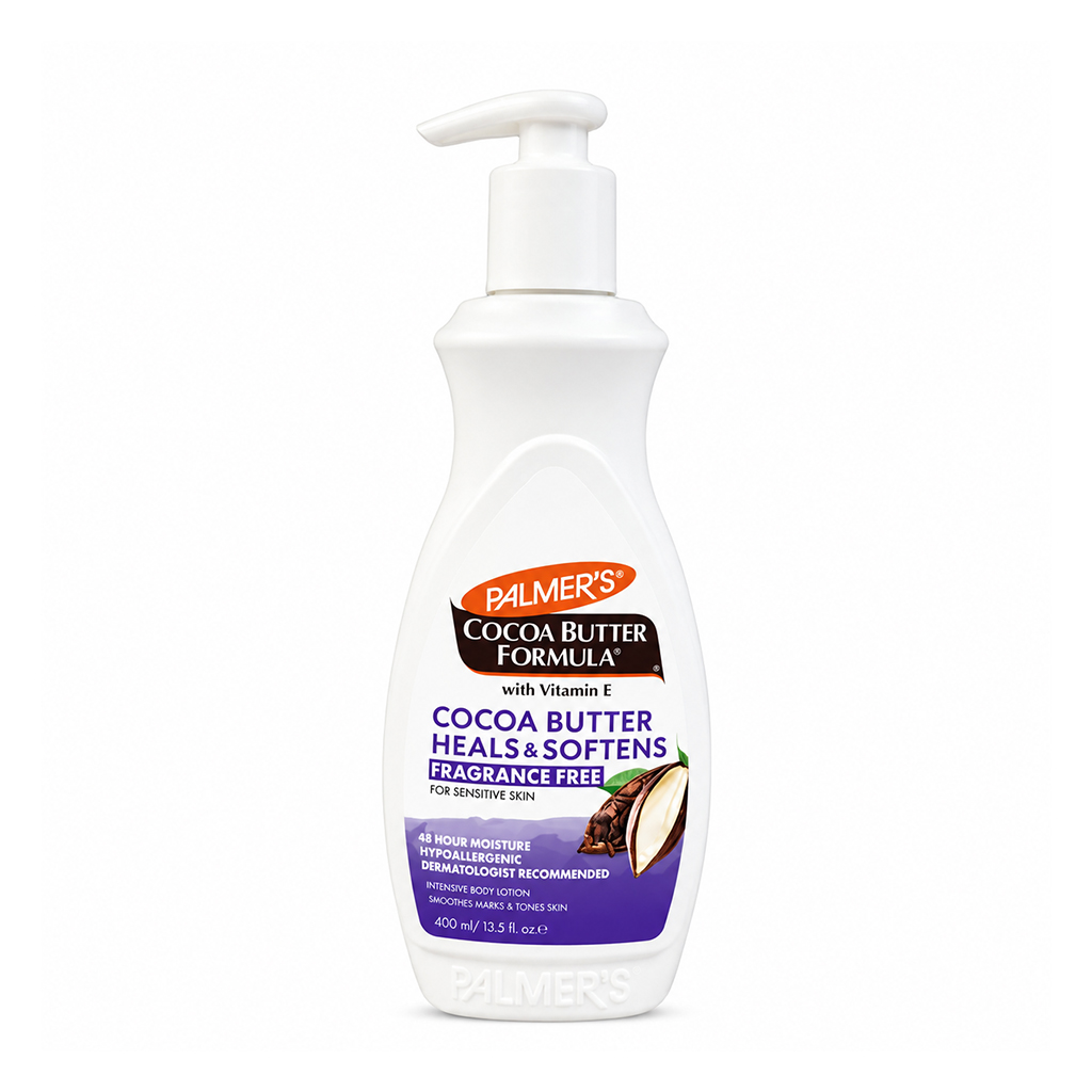 Palmer's Cocoa Butter Heals & Softens -Fragrance Free Pump Lotion (400 ml) #70