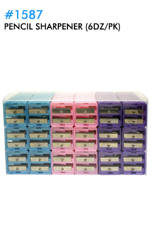 Pencil Sharpener (6dz/pk) #1587-pk