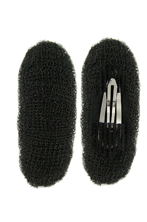 Petite Pom Chingnon Builder w/ Snap Clip Black #5144BK -pc