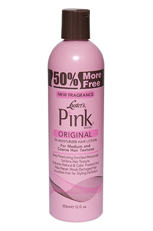 Pink Oil Moisturizer Hair Lotion(12oz) -Bonus#4B