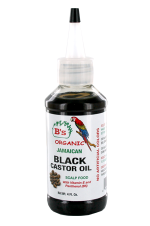 B's Oragnic Black Caster Oil_Scalp Food (4oz)#6