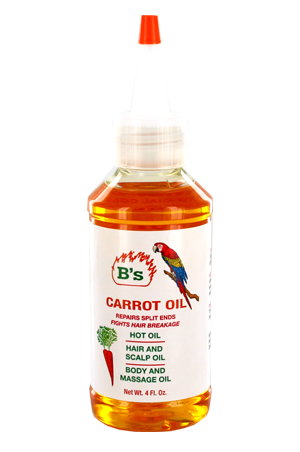 B's Organic Carrrot Oil (4oz) #21